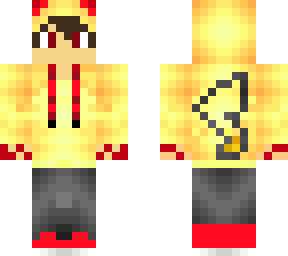 bloody pikachu boy