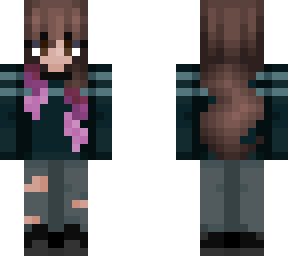 blue- girl skin