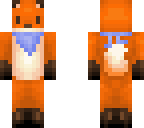 blue bandana fox