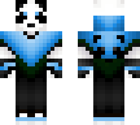 blue fighter panda