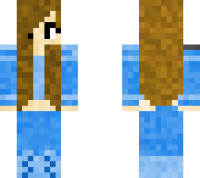 blue girl