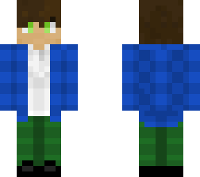 blue jacket boy