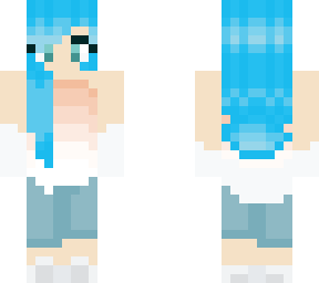 blue sunset hair