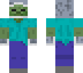 clearly the shark zombie skin