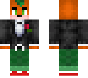 crash green in suit