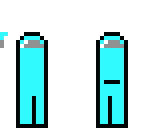 cyan crewmate (amoung us)