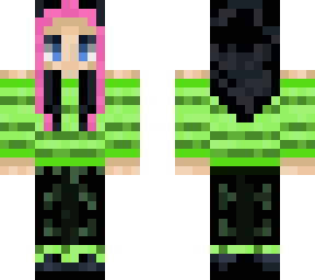 e girl creeper skin