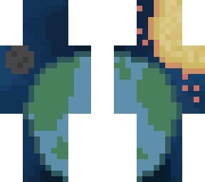 earth with the sun