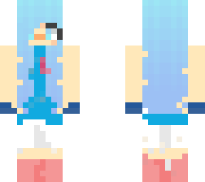 first skin! -(water base by peachypear123) :)