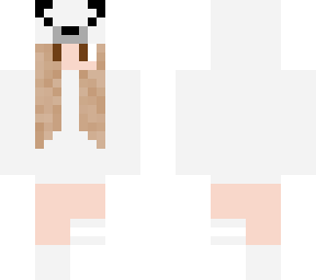 girl ice bear