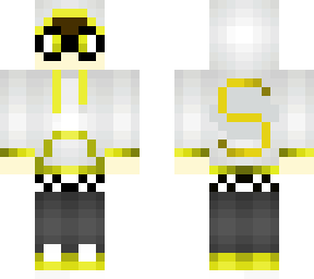 golden star boy with hoodie