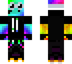 minecraft rainbow gamer mit videobrille