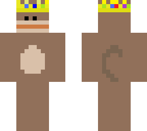 monkey with crown