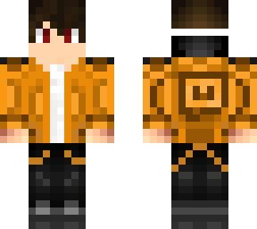 orange gamer boy