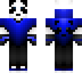 panda azul