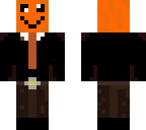 pumpkin with suit
