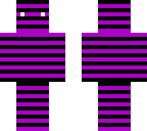 purple & black fully striped corrupted skin