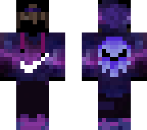 purple nike guy