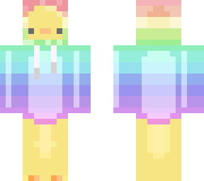 rainbow duck