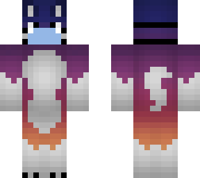 rainbow wolf with mask