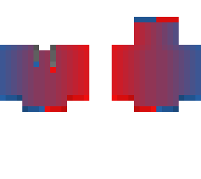 red and blue gradient hoodie