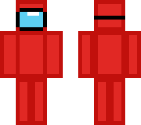 red crewmate doge