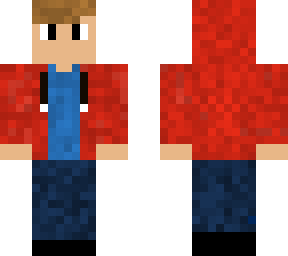 red hoodie boy