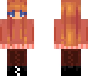 red sweater girl