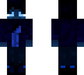sad blue elf boy