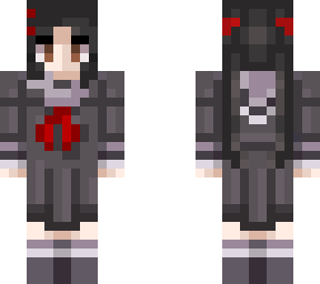 school uniform in black