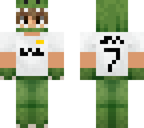 skin de dinosaurio con kit del real madrid xd
