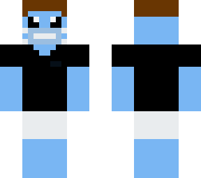 skin with a mask