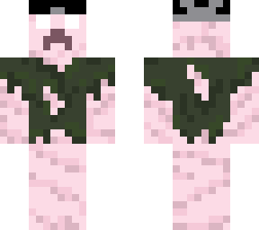 spoopy worm with hat