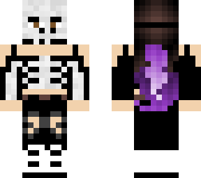 throw together skeleton costume
