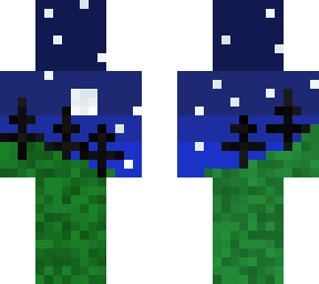 under the stars and moon