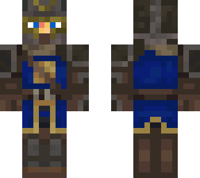 a viking king (blue)