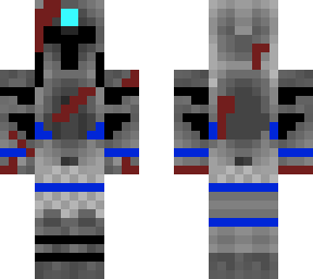 bleeding medieval knight