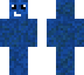 blue man