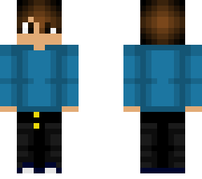 blue shirt guy