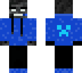 blue skeleton gamer