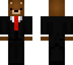 brown bear tuxedo