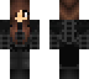 dark follower robes - hair, no hood