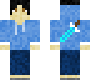 girl hoodie with dia sword