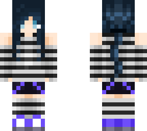 goth stripped sweater