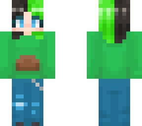 green and black