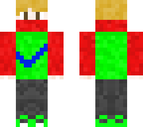 green and red