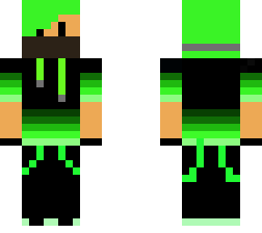 green teen boy