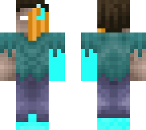 kafiengdaducks herobrine dressed for halloween