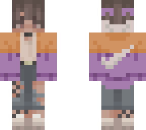 my skin as a halloween skin
