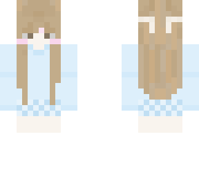 pale girl with brown hair